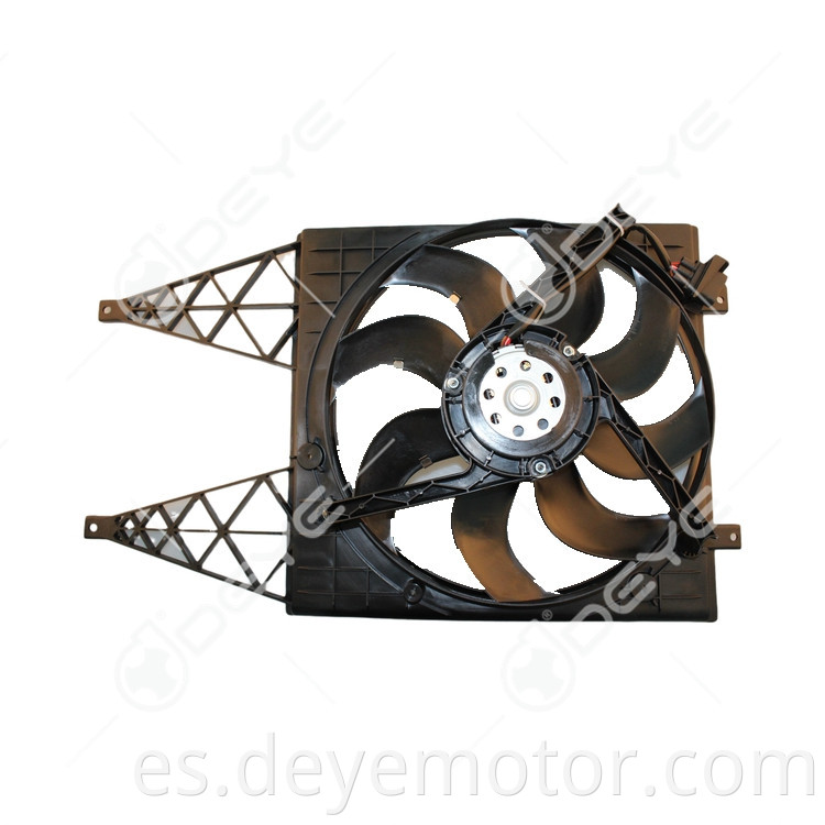 6Q0121207L 6Q0959455AE 6Q0121206C ventilador de refrigeración del radiador del coche para VW POLO DERBY FOX SKODA FABIA SEAT IBIZA